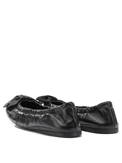 Shiny leather ballet flats Ballerinas