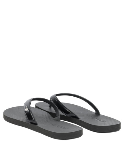 Low leather sandals Sandals