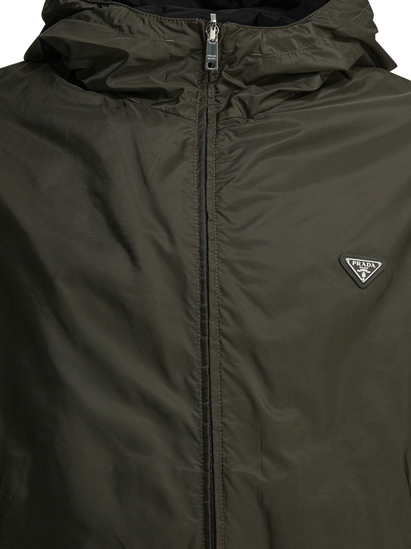 Reversible jacket with logo Jackets and Coats