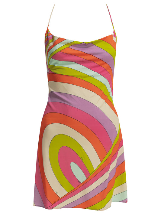 "Iride" Short dress with open back Dresses