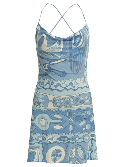 "Angoli" Short dress with open back Dresses