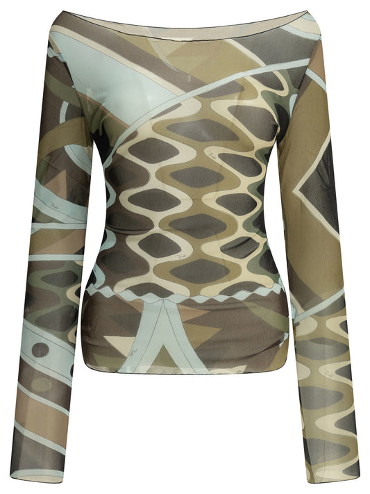 "Vivara" tight-fitting top Tops