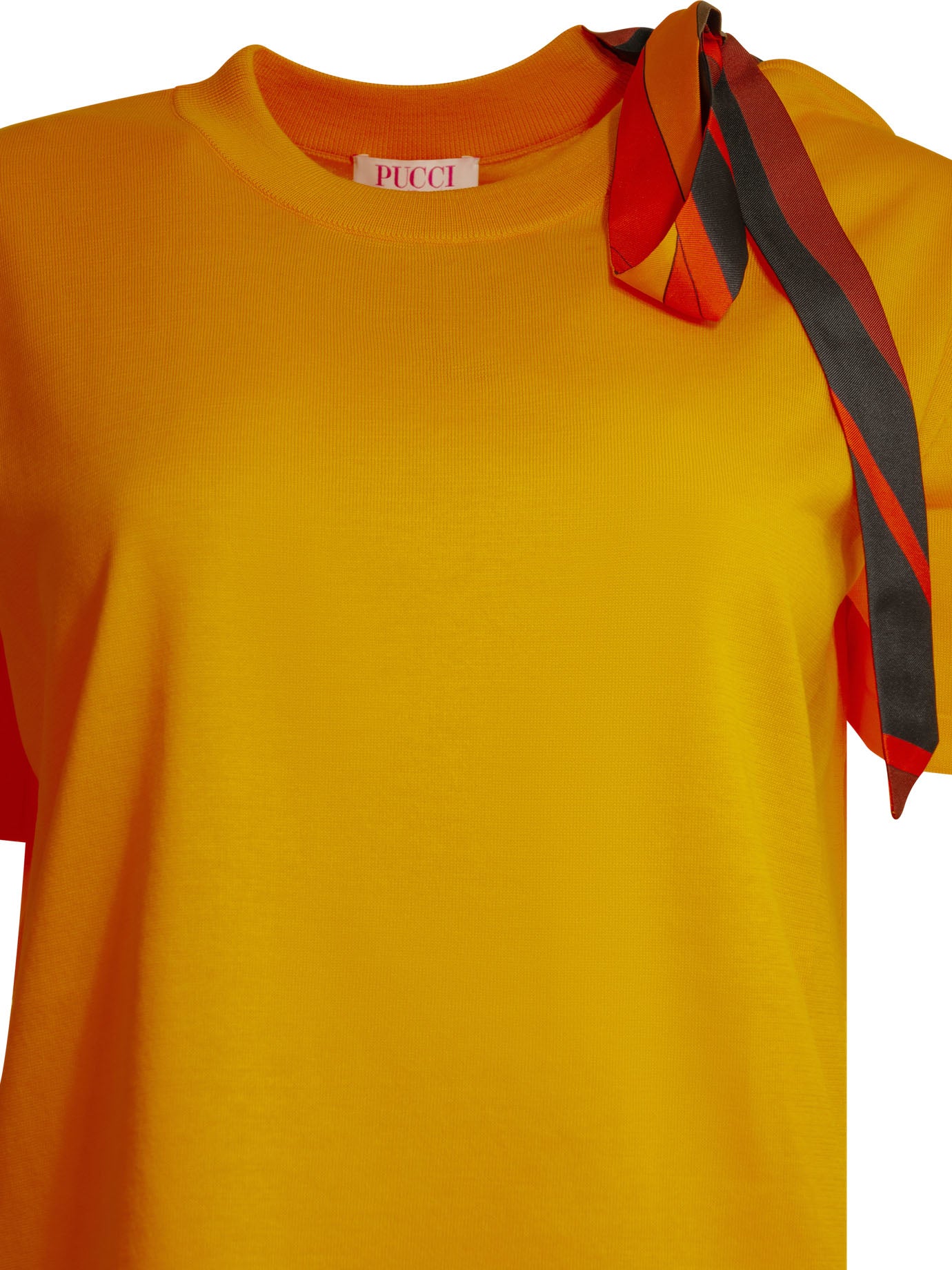 Knitted crew neck T-shirt T-shirts