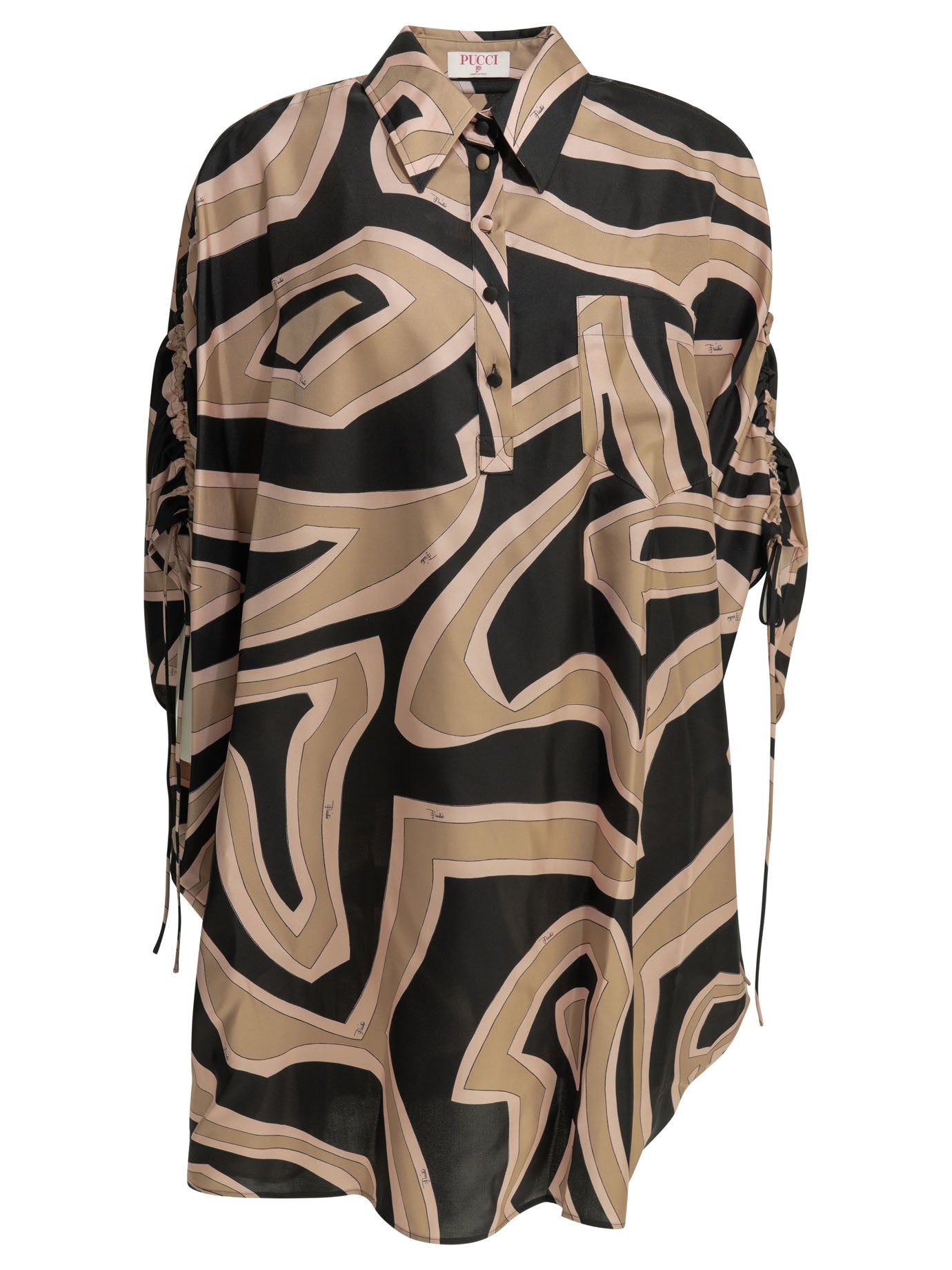 "Labirinto" short kaftan dress Dresses