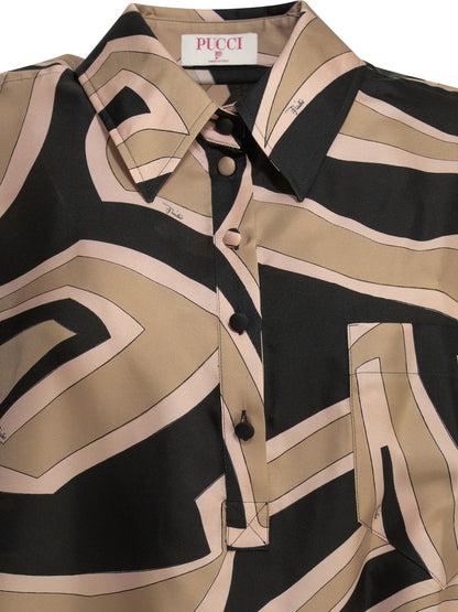 "Labirinto" short kaftan dress Dresses