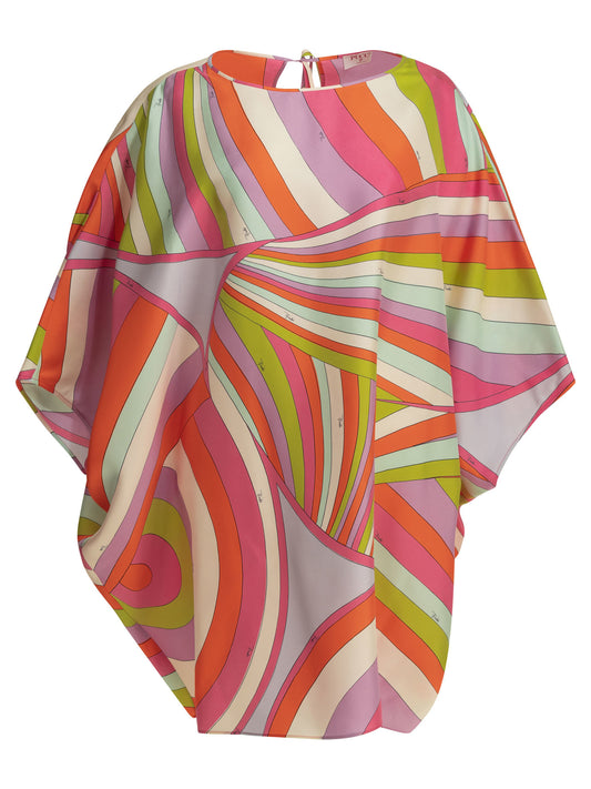 "Iride" Short caftan dress Dresses