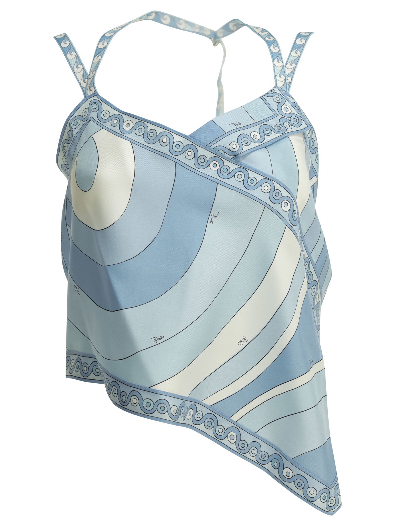 "Iride" Asymmetrical top Tops