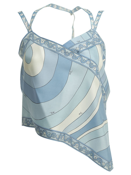 "Iride" Asymmetrical top Tops