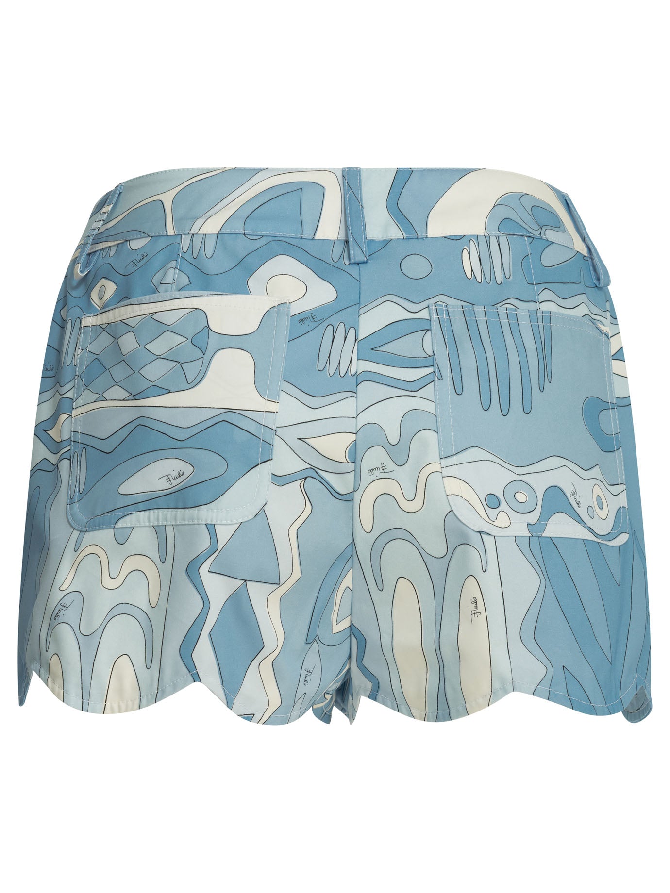 "Angoli" Five-pocket shorts Shorts