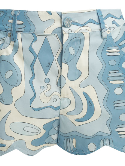 "Angoli" Five-pocket shorts Shorts