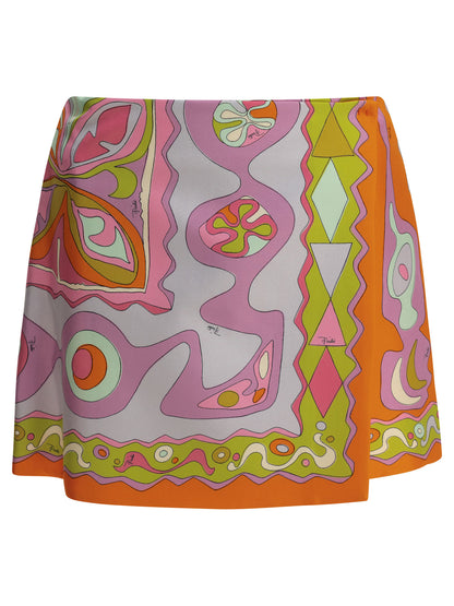 "Angoli" Wrap Skirt Skirts