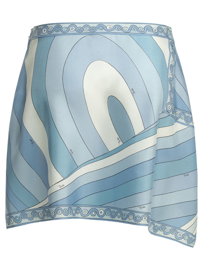 "Iride" Asymmetrical miniskirt Skirts