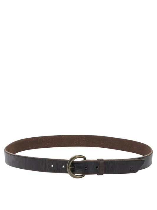 Hammered leather belt Belts