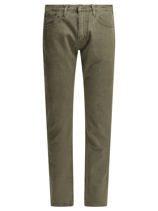 "Olive" Straight-leg jeans Jeans