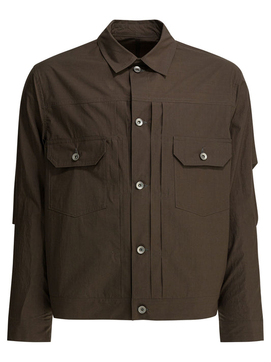"Typewriter" overshirt jacket Jackets and Coats