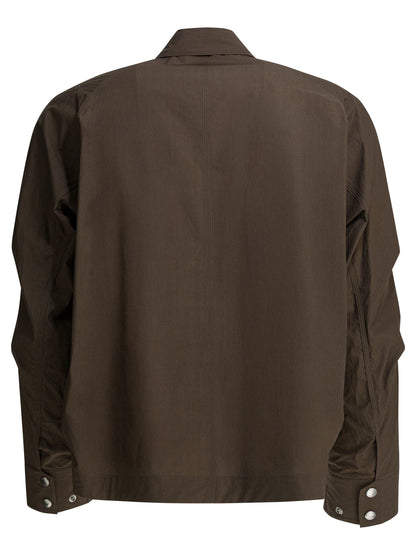 "Typewriter" overshirt jacket Jackets and Coats