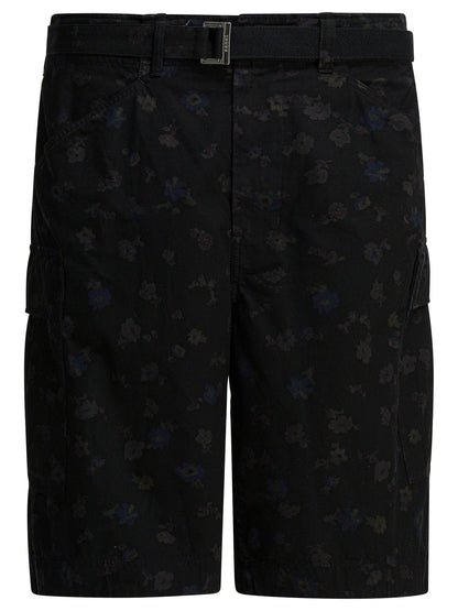 Floral cargo shorts Shorts