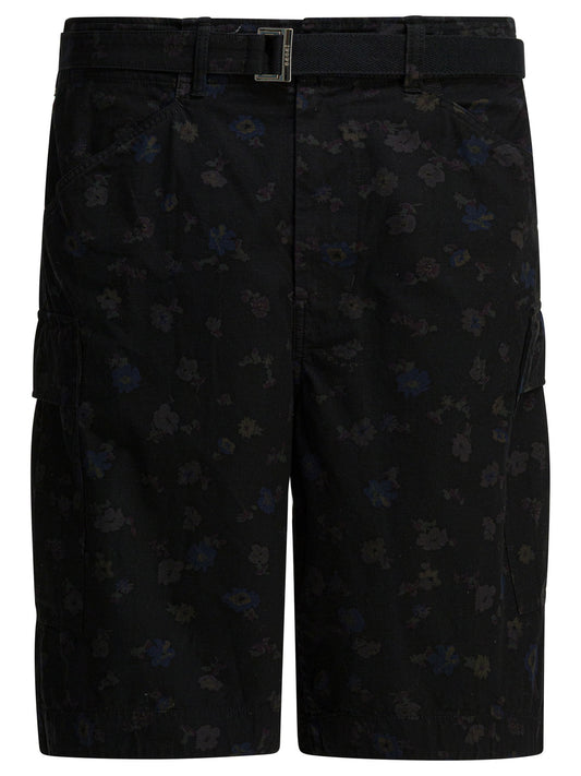 Floral cargo shorts Shorts
