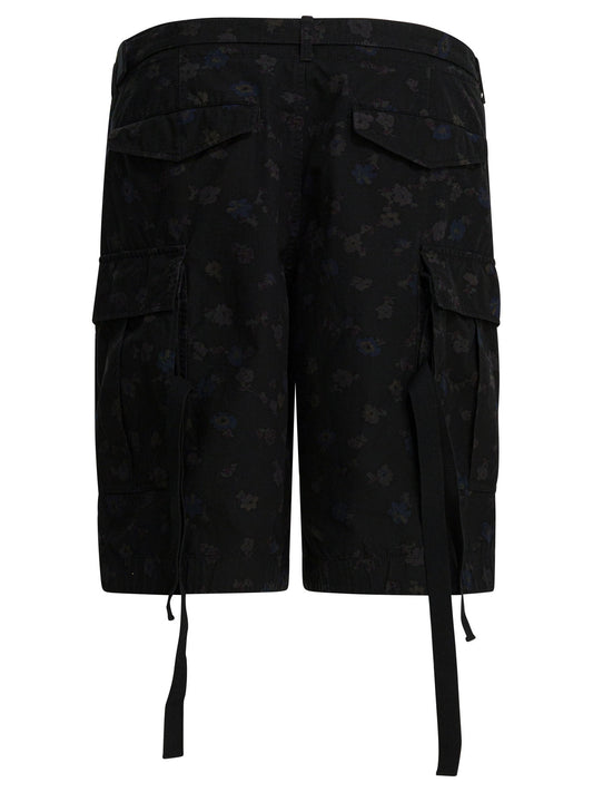Floral cargo shorts Shorts