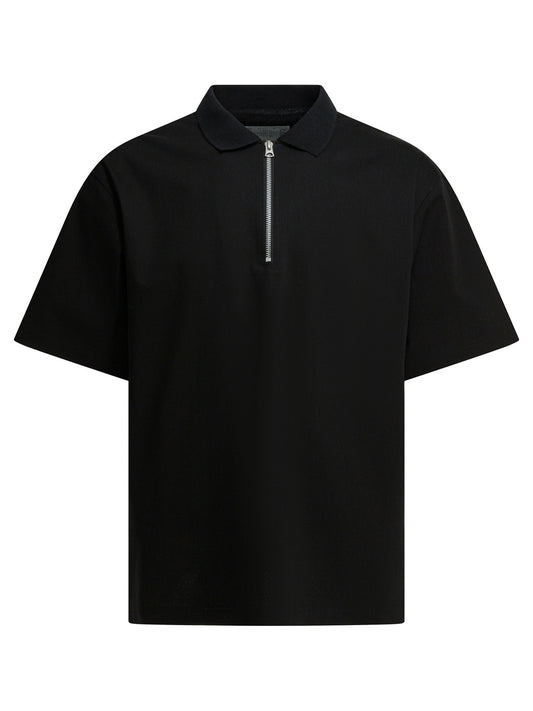 Short-sleeved polo shirt with zipper Polo shirts