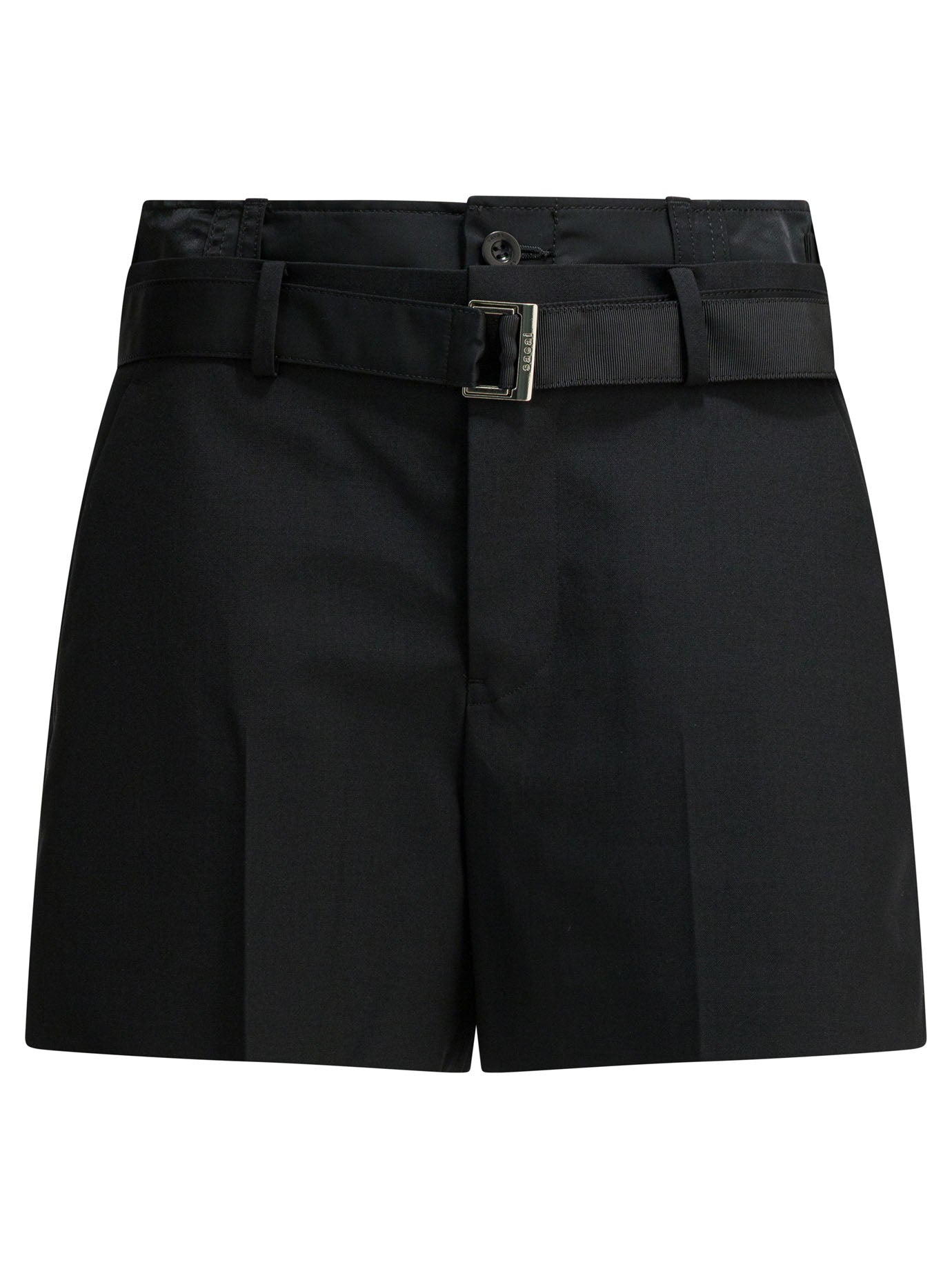 "Sacai X Suiting" formal shorts Shorts