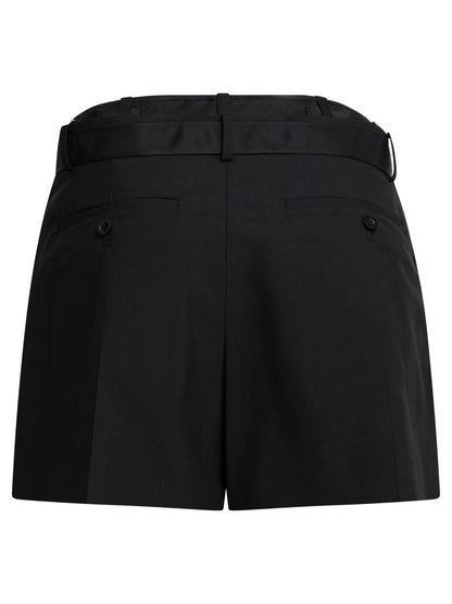"Sacai X Suiting" formal shorts Shorts