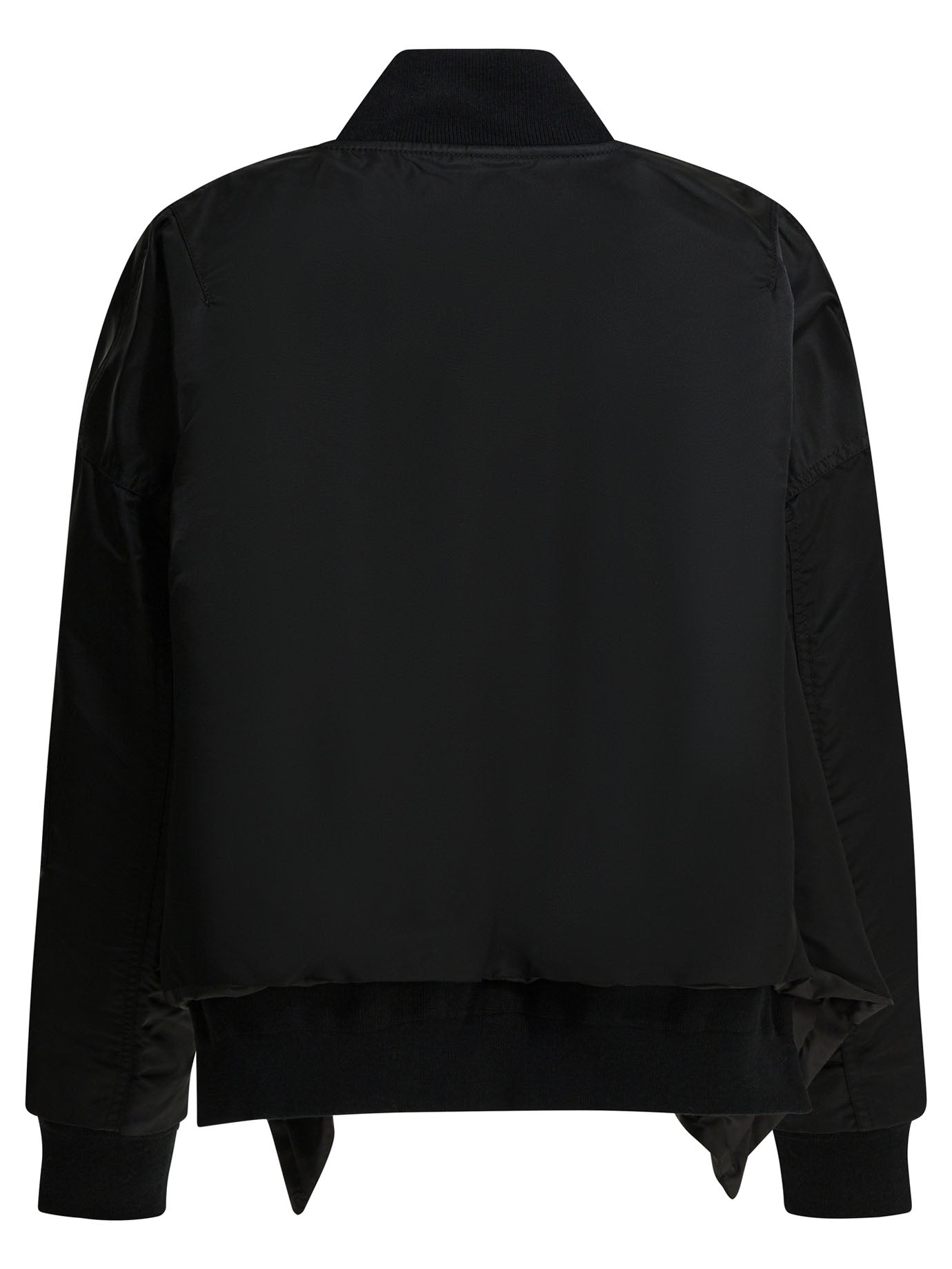 Nylon zippered bomber jacket Jackets and Coats