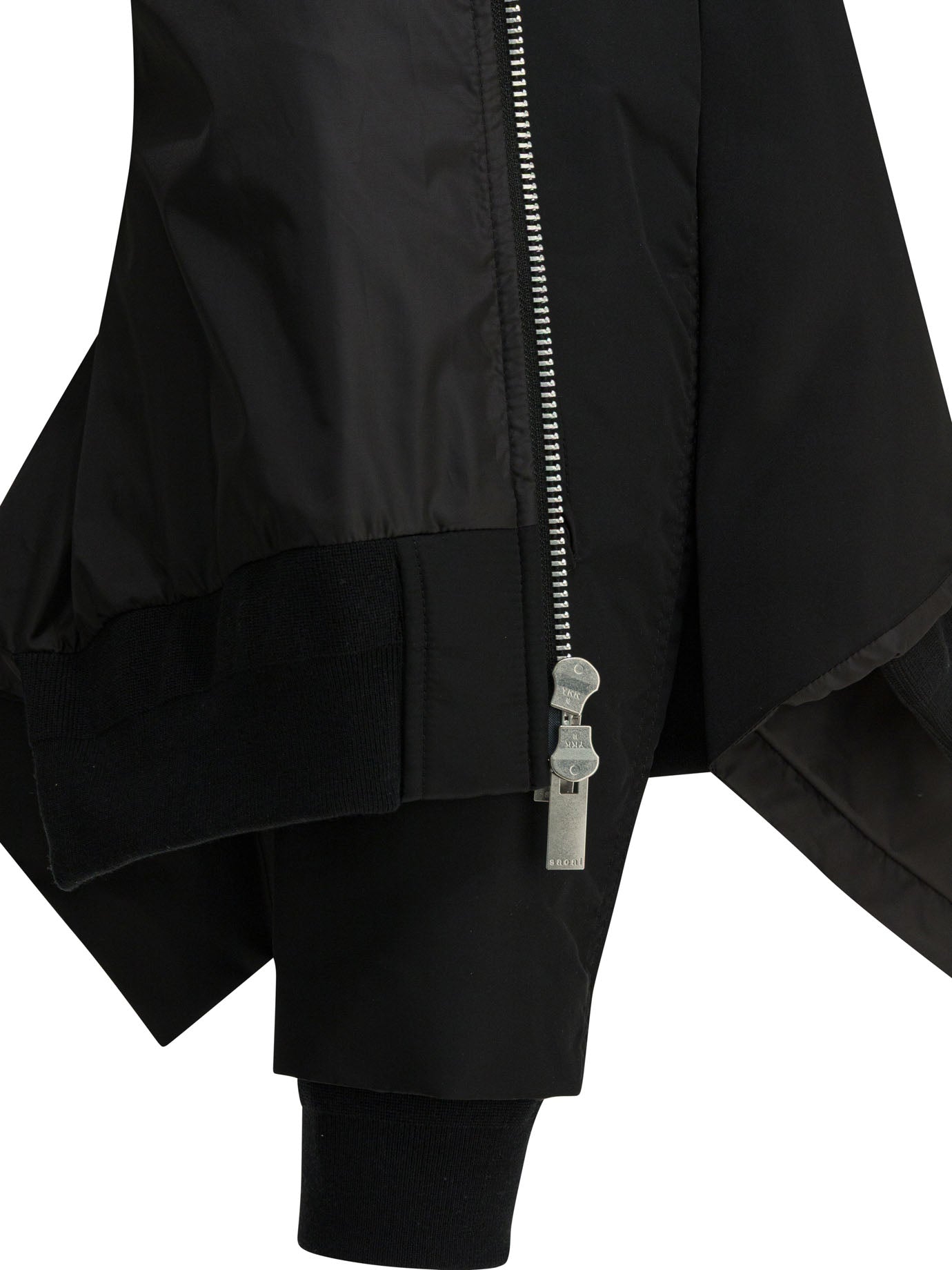 Nylon zippered bomber jacket Jackets and Coats