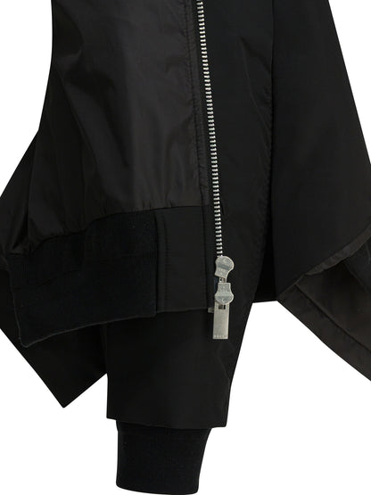 Nylon zippered bomber jacket Jackets and Coats