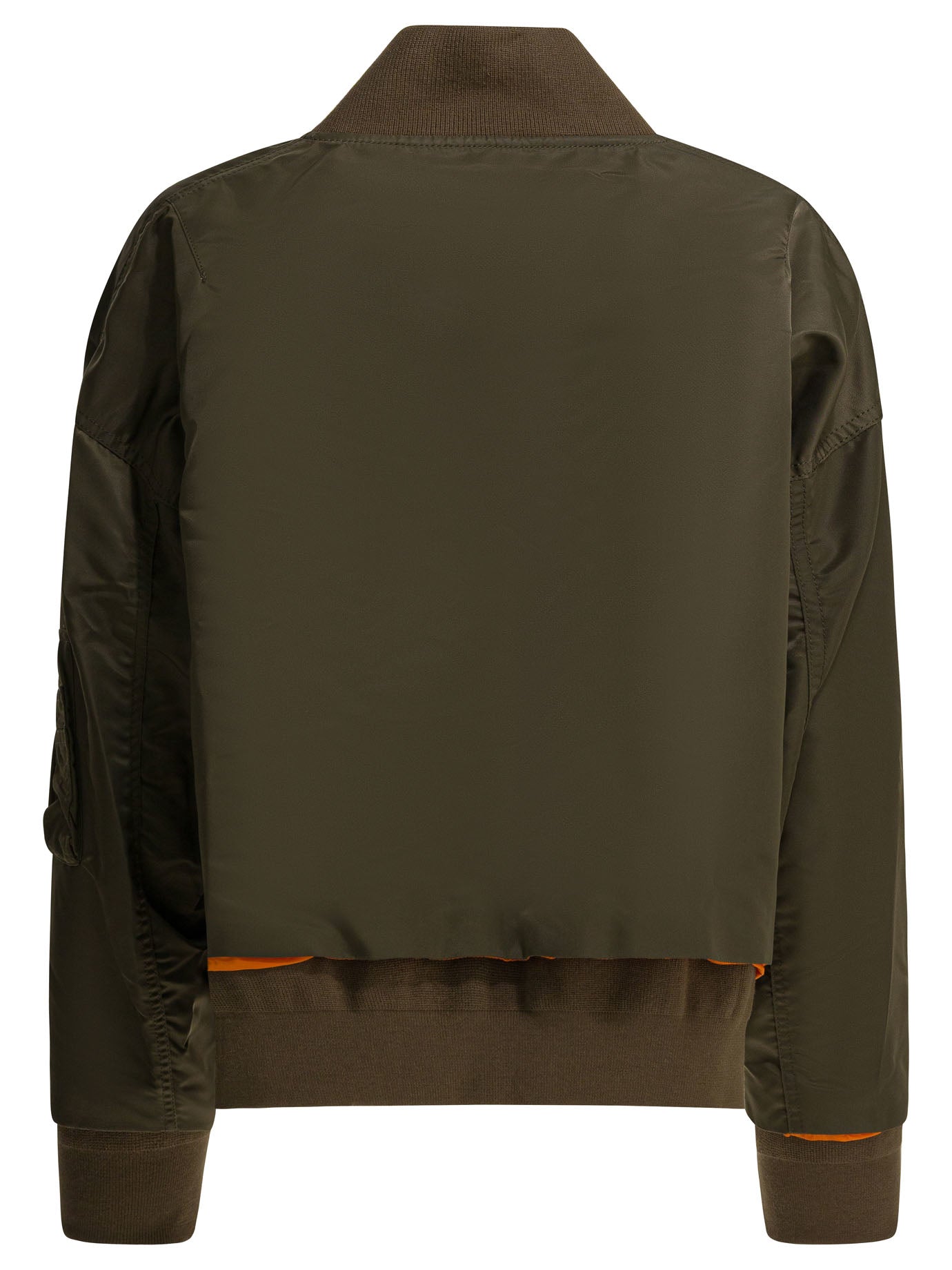 Nylon zippered bomber jacket Jackets and Coats