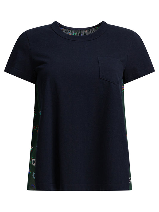 Floral crewneck T-shirt T-shirts