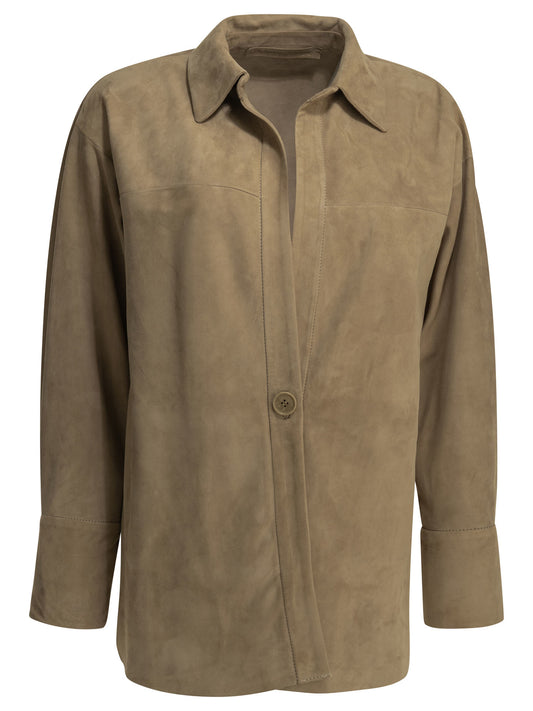 Suede leather jacket Jackets and Coats