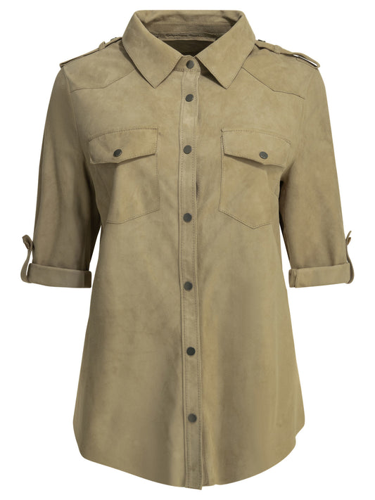 Casual suede shirt Shirts