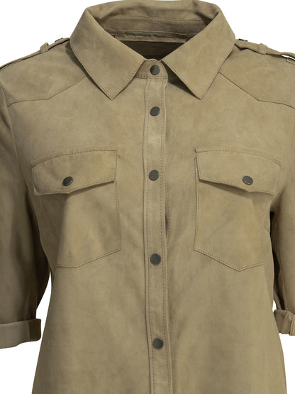 Casual suede shirt Shirts