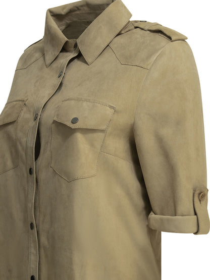 Casual suede shirt Shirts