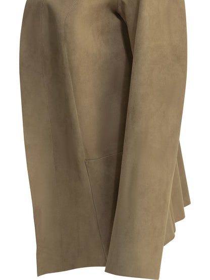 Suede Blazer Jackets and Coats