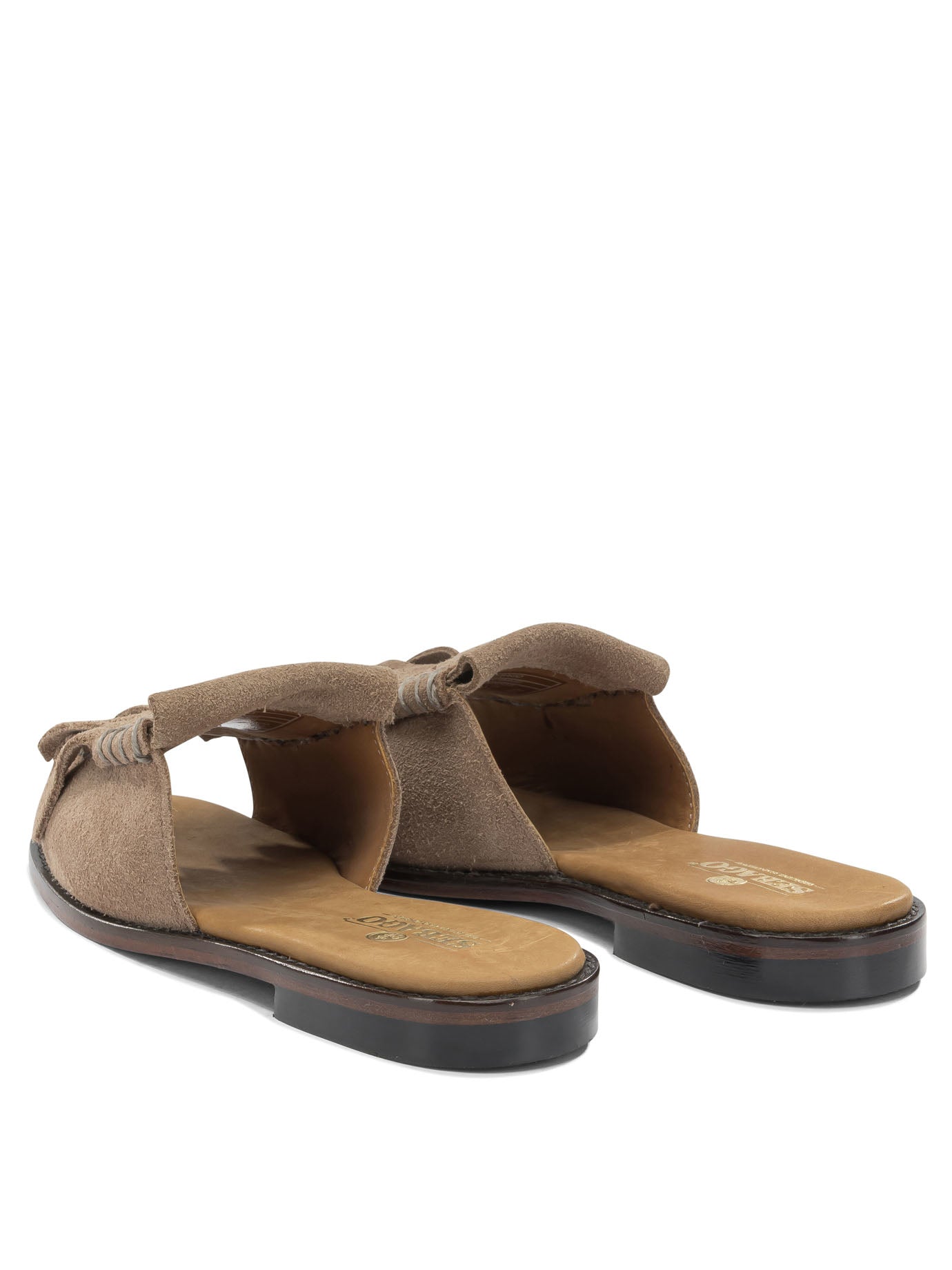 "Fringes" Slide Sandals