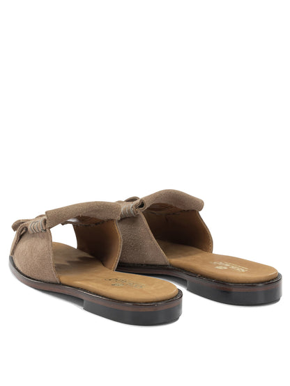 "Fringes" Slide Sandals