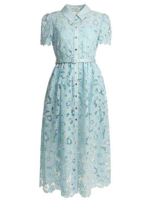 Lace midi dress Dresses