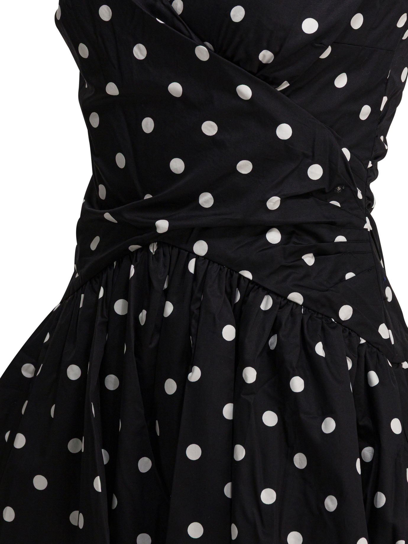 Polka dot flared dress Dresses