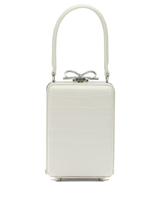 Borsa a mano mini in pelle di coccordillo Handbags