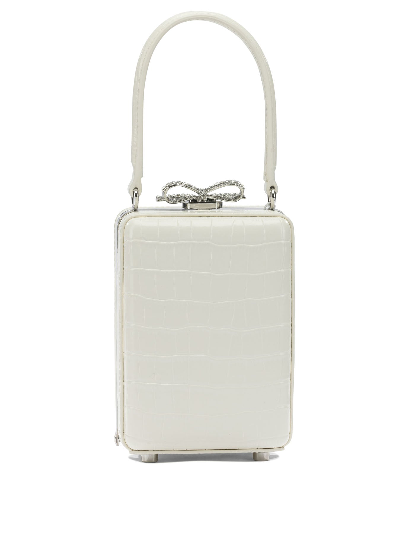 Borsa a mano mini in pelle di coccordillo Handbags