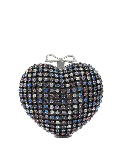 Heart clutch with crystals Clutches