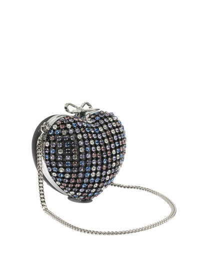 Heart clutch with crystals Clutches