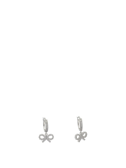 Hoop earrings with bow Jewels