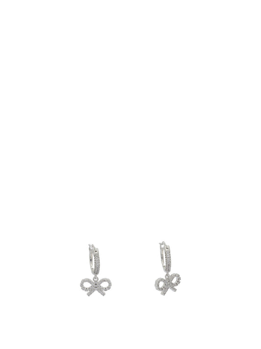 Hoop earrings with bow Jewels