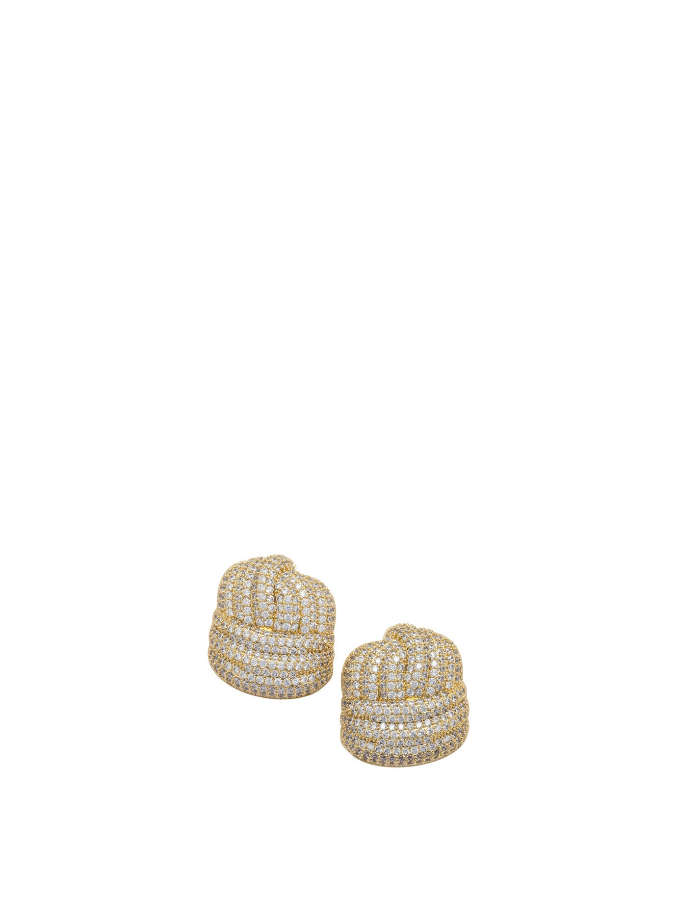 Crystal knot earrings Jewels