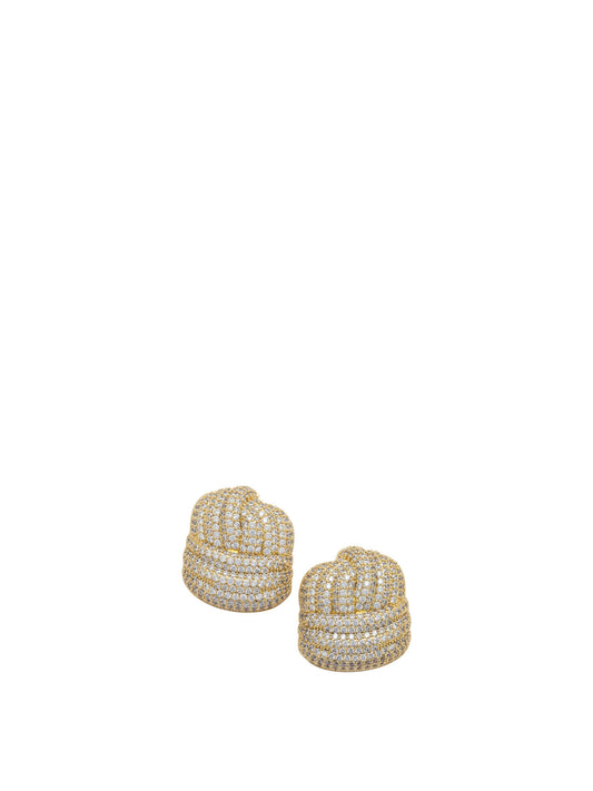 Crystal knot earrings Jewels