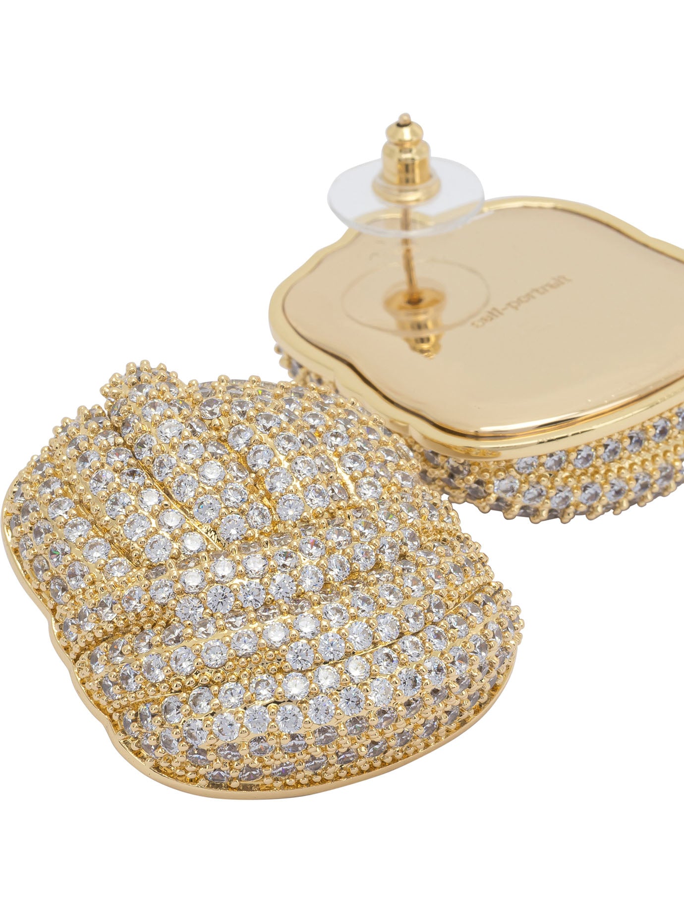 Crystal knot earrings Jewels
