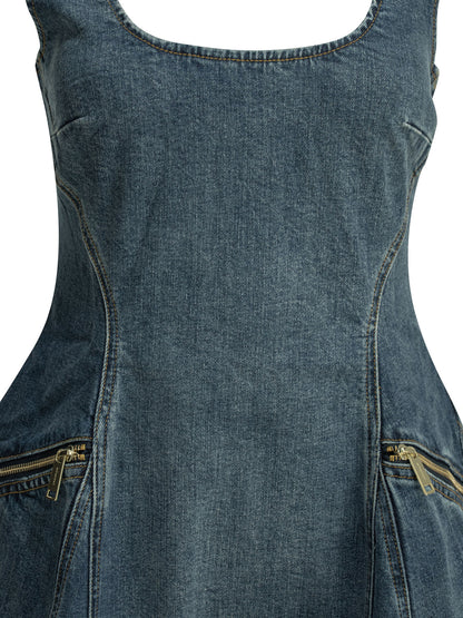 Short flared dress Dresses